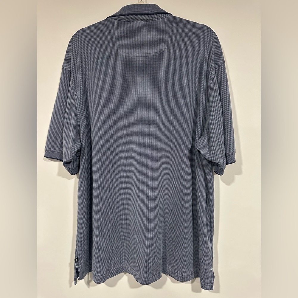 Tommy Bahama Polo Shirt Mens XL Gray Modal Blend - Picture 2 of 4